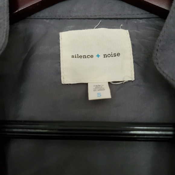 UO | SILENCE + NOISE Seude Grey Light Jacket - Picture 7 of 14